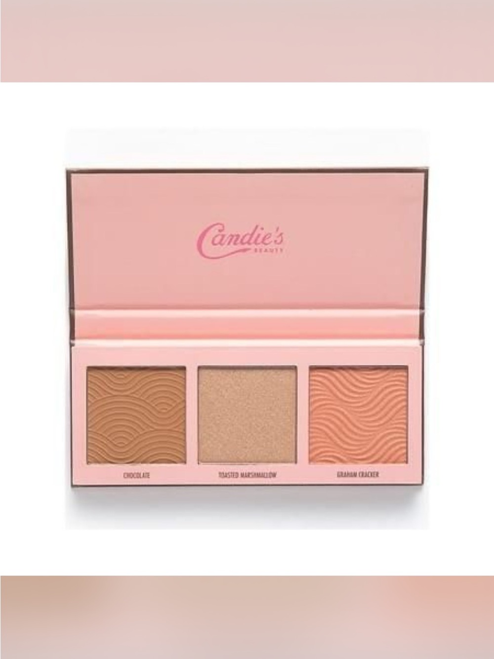 3-Shade Face Palette — Peach & Neutral Trio